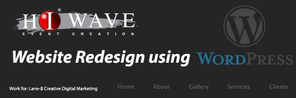 hiwave website redesign